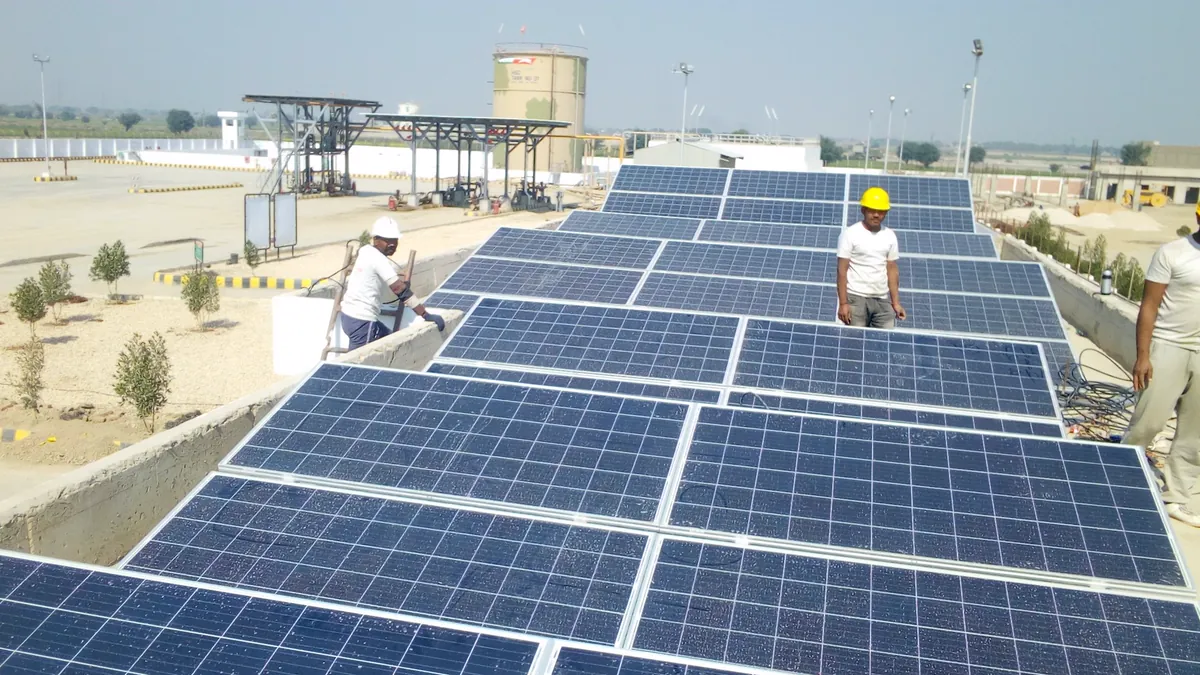 Solar installation